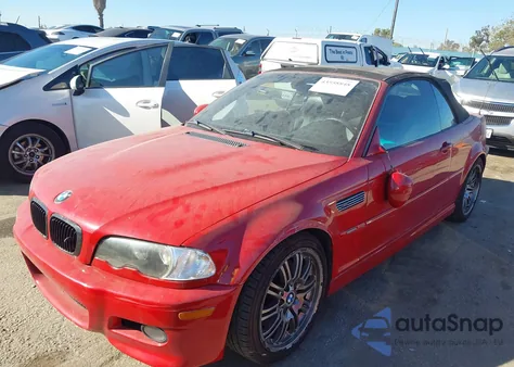 2001 BMW M3 from USA, damaged, VIN WBSBR93491EX20234